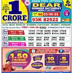 lottery yesterday result